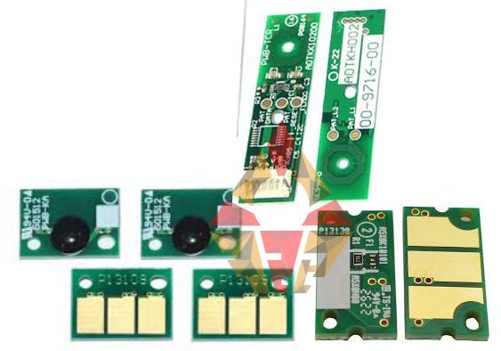 Developer and Drum and Toner Chip